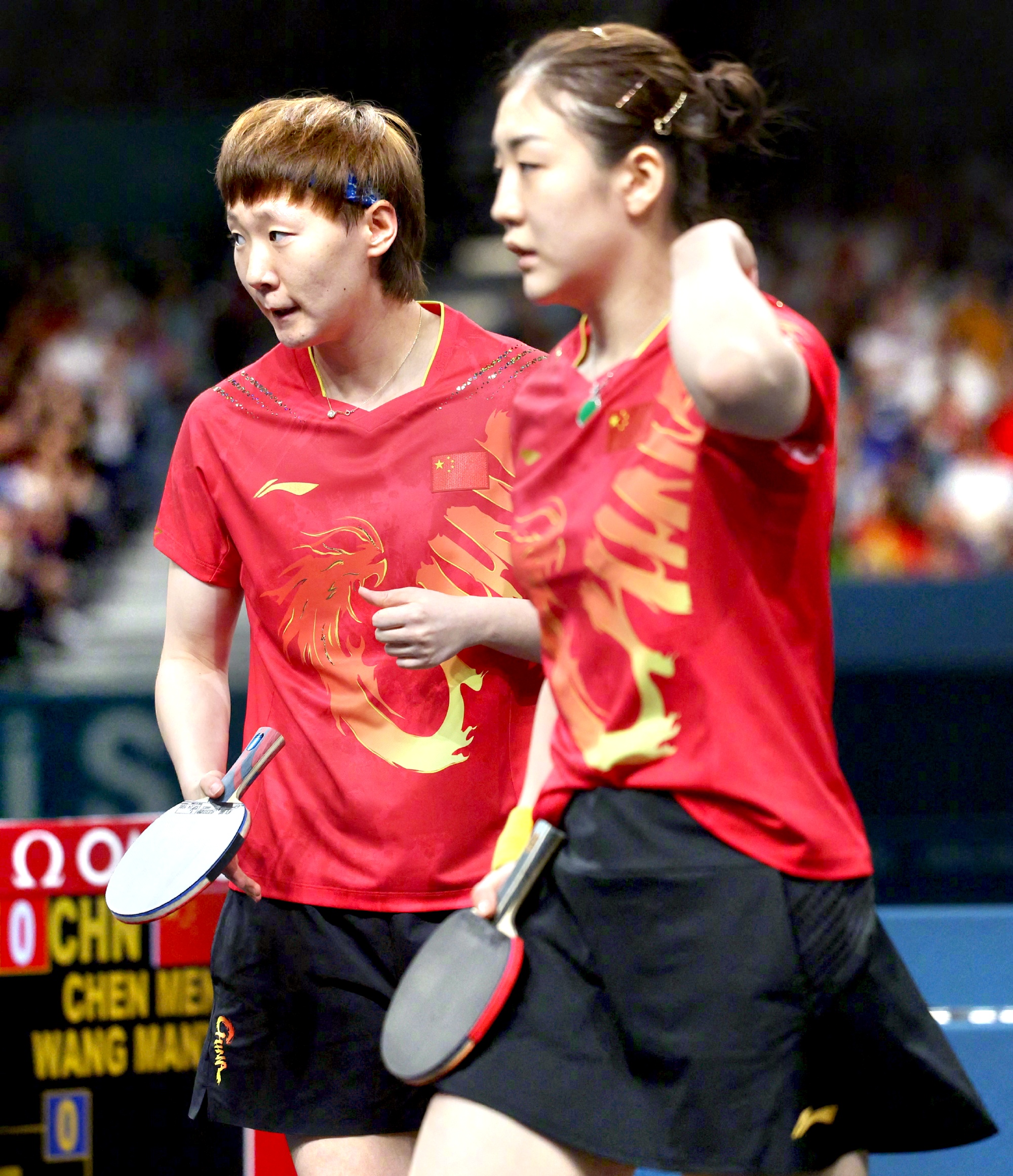 乒乓球女子团体赛抢眼一幕，激战连连的简单介绍