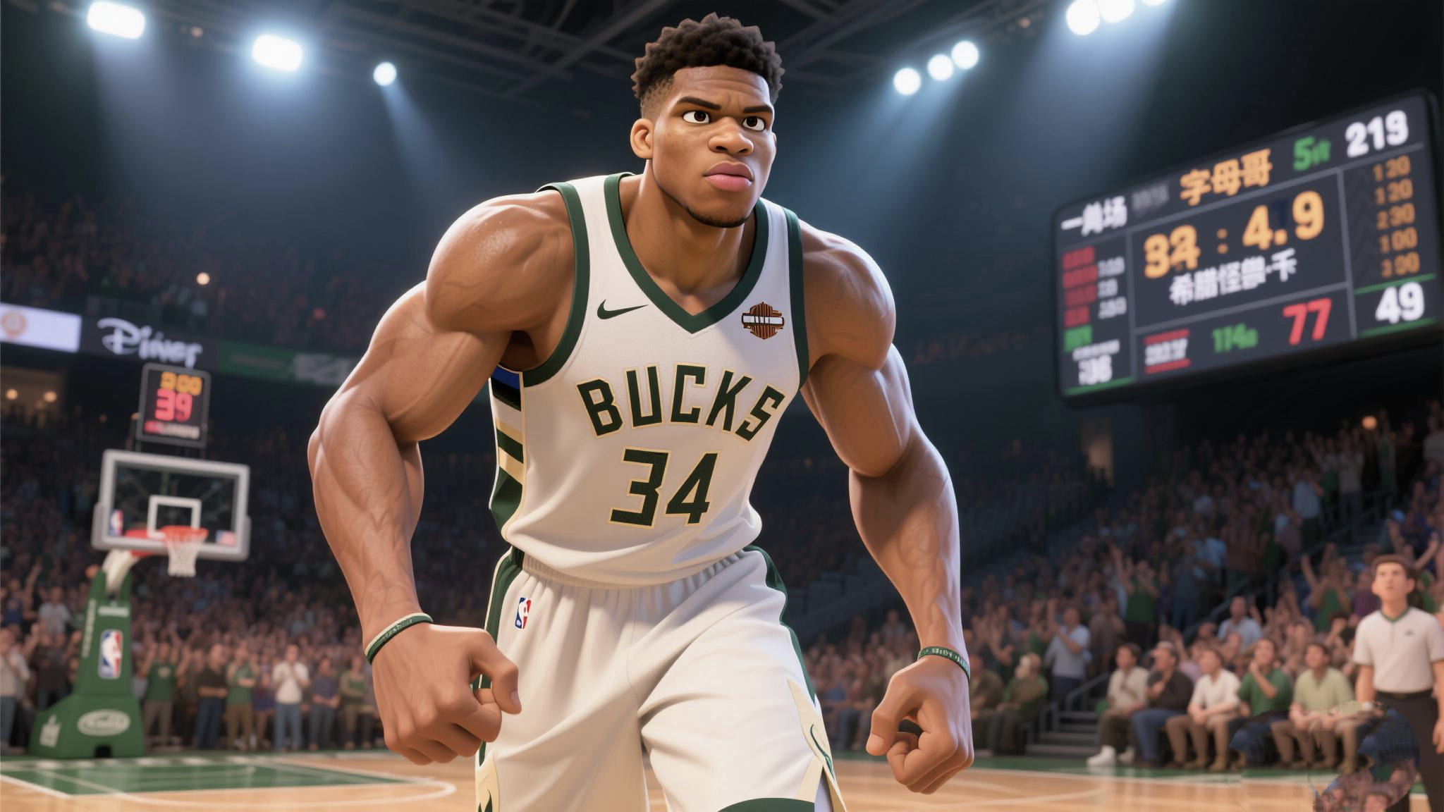 魔术力克篮网，字母哥刷新纪录