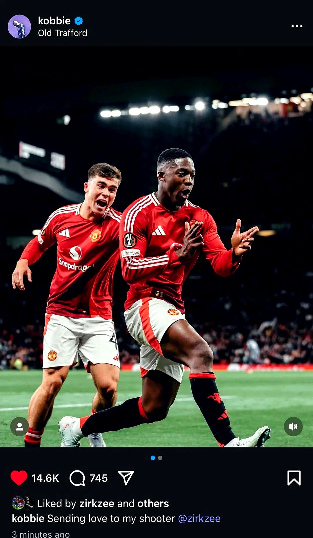 曼联险胜里昂，本泽马状态火热