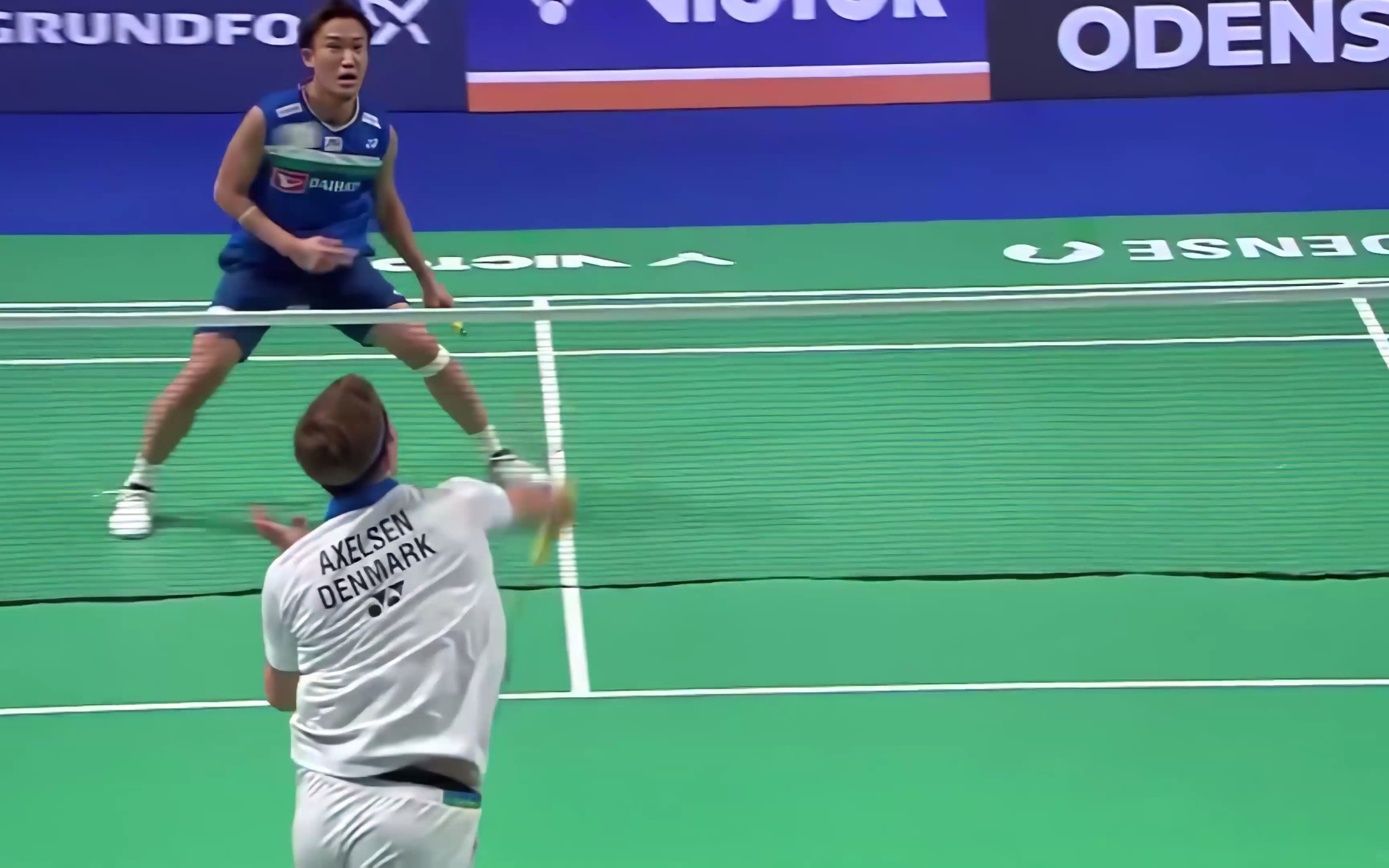丹麦队逆转泰国队，桃田贤斗点燃赛场