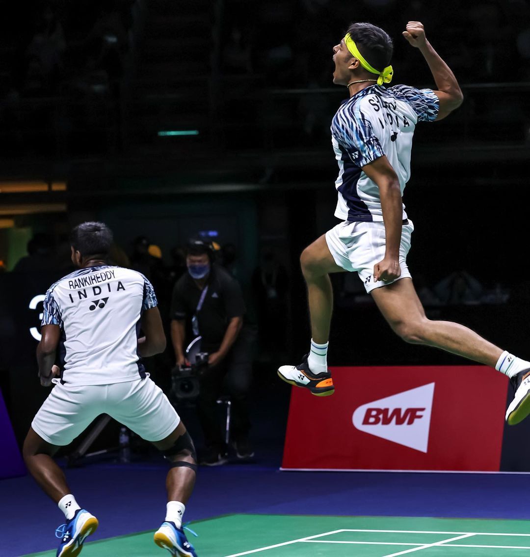 印度羽毛球队完胜韩国羽毛球队，安赛龙三分雨点燃全场