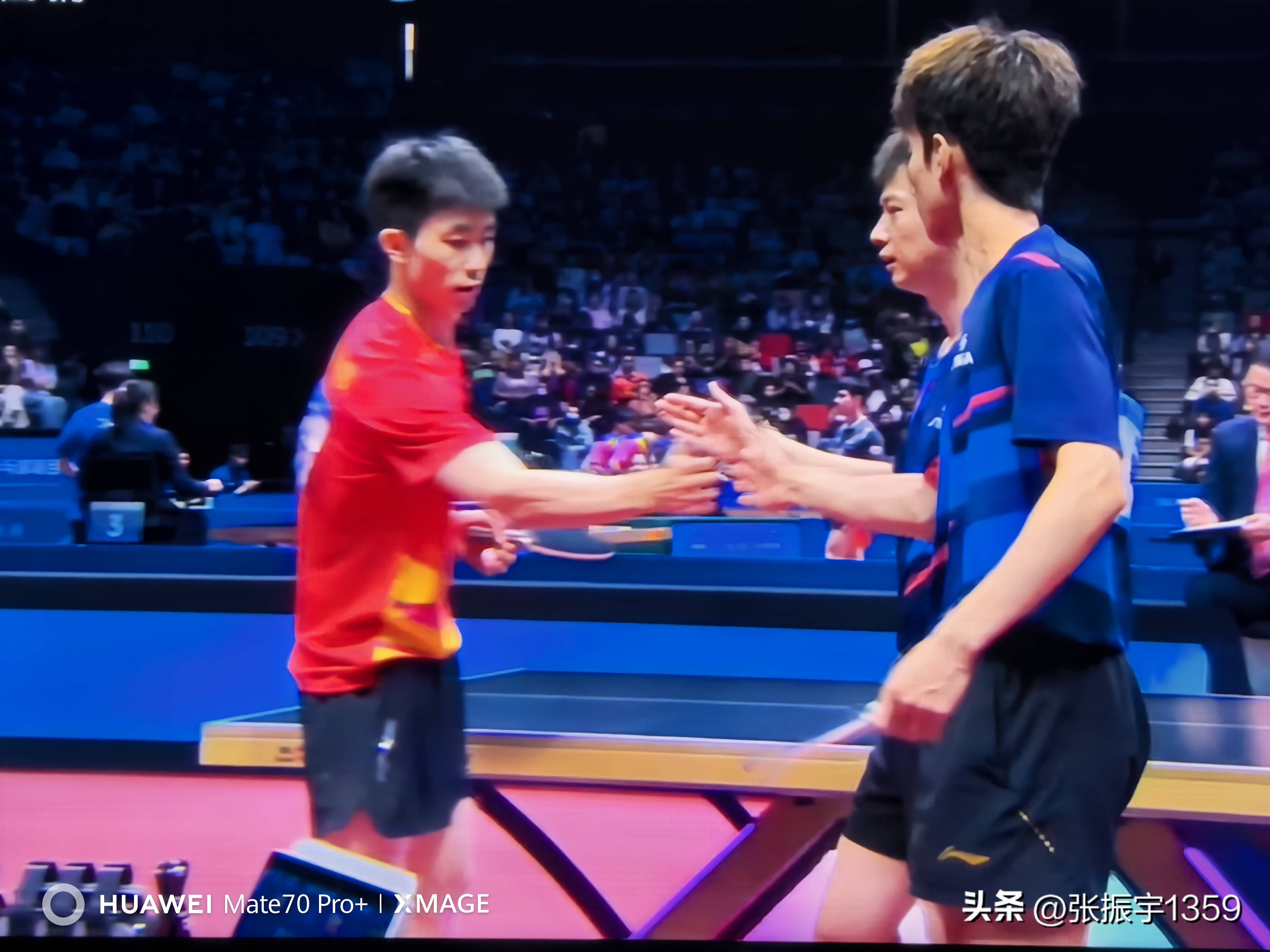 法国乒乓球队绝地反击奥地利乒乓球队，许昕统治全场